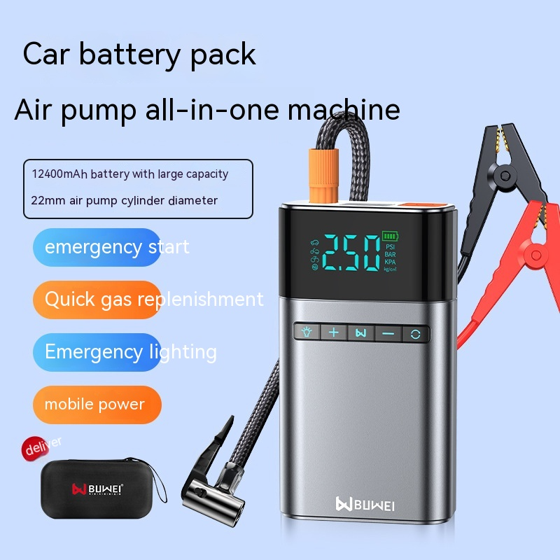 RoadReady jump starter and tire inflator, product photo 6